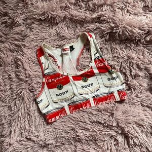 Campbell soup can bra